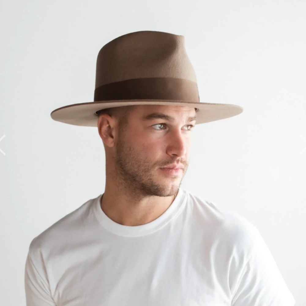 COPY - Two Roads CORKTOWN FEDORA HAT – BROWN size XL 61